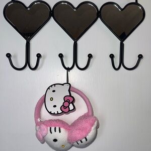 NWT Hello Kitty Pink and White Earmuffs